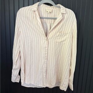 Sezane silk Button-Down Shirt